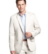 This sharp sport coat from Izod is full of irresistible style for your work or casual look.
