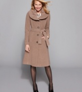 Calvin Klein's classic trench is ideal for daily use. Effortlessly elegant, this closet-staple will always be in style! (Clearance)