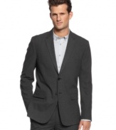 Every wardrobe needs a great blazer and this one from Calvin Klein is just right for dressing up or down your look.