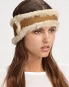 This luxurious style is perfect for keeping you warm and chic. Dyed sheepskin shearlingSpecialist dry cleanImportedFur origin: Spain