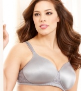 Create a rounder, younger silhouette without adding size. Built on a frame for wireless separation and support, the Age Defying Lift bra by Vanity Fair creates a subtle push-up effect with graduated padding. Style #71371