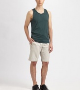 Great for everyday layering or worn alone shaped in incredibly soft cotton.CrewneckCottonDry cleanMade in Italy