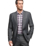 Suit up. This blazer from INC International Concepts is a sharp addition to your workweek wardrobe.
