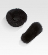 The season's most luxurious cuffs, crafted from lush fox fur.Dyed fox furMade in Italy of imported fabricFur origin: Finland