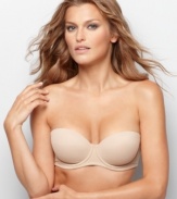 Modesty suits every look. The revolutionary Concealers bra by Bali features petal-shaped padding at center inside of cup for added coverage. Style #3427