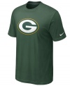 Go big! Display your love for the Green Bay Packers loud and proud in this oversized-logo t-shirt from Nike.
