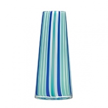 Inspired by works of the 1950s Ludvig Lofgren's Cabana collection features staves of glass that have been melted together in a pattern reminiscent of a Cabana's roof. Inspired by works of the 1950s Ludvig Lofgren's Cabana collection features staves of glass that have been melted together in a pattern reminiscent of a Cabana's roof.