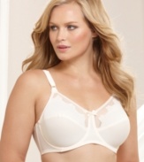 The ultimate fit with uncompromising support. The secret to this best-selling bra by Bali is the exclusive Comfort-U back design. Style #180