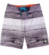 Ride a wave of great style wit these boardshorts from LRG swimwear.