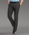 Dress pants you won't mind wearing. These INC International Concepts pants have the sleek, slim fit of your favorite pair of jeans.