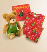 EXCLUSIVELY AT SAKS. Caldecott Medal winner Don Freeman's Corduroy is a heartwarming classic about a forgotten bear and the little girl who finds him. Here he is in soft, cuddly plush, complete with his lost button tucked away inside his overalls.Recommended for all ages18HPolyesterSurface washImported