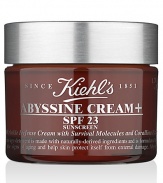 This skin-age deterrent is made with naturally-derived ingredients and is formulated to help reduce the signs of aging and help skin protect itself from external damage. Abyssine, a survival molecule which thrives under the extreme conditions in hydrothermal ocean vents, helps soothe and protect skin.