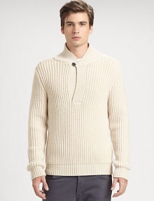 A classic style made from merino wool and featuring a Surface To Air logo detail at the back neckline.Button detail on v-neckPull-on styleRibbed trimLogo bar at back of necklineMerino woolDry cleanImported A classic style made from merino wool and featuring a Surface To Air logo detail at the back neckline.Button detail on v-neckPull-on styleRibbed trimLogo bar at back of necklineMerino woolDry cleanImported