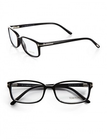 A signature accessory to update your stylish wardrobe in lightweight acetate. Available in shiny black.Logo templesMade in Italy Please note: Non-prescriptive lens. A signature accessory to update your stylish wardrobe in lightweight acetate. Available in shiny black.Logo templesMade in Italy Please note: Non-prescriptive lens.