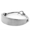 Make your style presence known. This perfect slip-on bracelet from Vince Camuto is crafted from silver tone rhodium. Approximate diameter: 2-1/2 inches.