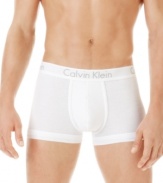 Lightweight cotton trunk. Body-defining fit. Contour pouch flatters physique. U1704