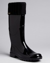 Max Mara takes its pulled-together aesthetic into polished rain boots that will get you through the worst weather in high style.