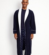This ultra-soft terry robe from Nautica will keep you warm after hours.
