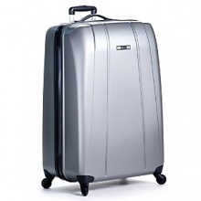 Travel trolley for those on the go. Recessed, One-Button locking handle system with Industrial Aluminum Tubes and molded ergonomic comfort grip handle. Packing compartment in the lid comes with buttoned mesh divider to provide extra space for organizing. Travel trolley for those on the go. Recessed, One-Button locking handle system with Industrial Aluminum Tubes and molded ergonomic comfort grip handle. Packing compartment in the lid comes with buttoned mesh divider to provide extra space for organizing.