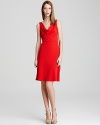 DKNY Cowlneck Dress