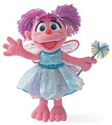 Have fun with Abby Cadabby, Sesame Street's newest character. The daughter of a Fairy Godmother and fairy-in-training.