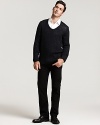 With a scoop neck and a loose-knit chunky look and feel, the Sactor sweater is a casual way to slip into the season's layers.