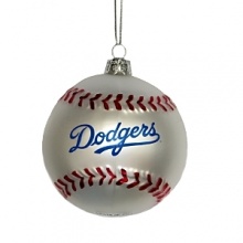 A holiday ornament perfect for the ultimate Dodgers fan. A holiday ornament perfect for the ultimate Dodgers fan.