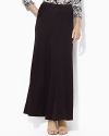 Designed in an of-the-moment silhouette, the Cierra maxi skirt in fluid stretch jersey takes your style to long lengths with chic all-over seaming.