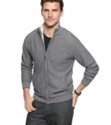 Wear it any way you like it. This reversible sweater from Tasso Elba doubles your wardrobe options.