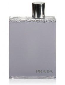 Introducing the first men's fragrance from Prada. With its natural yet seductive charm, Prada makes and leaves a lasting impression. A rich, complex amber intermingles with the clean, fresh scent of barber's soap and continues to evolve between olfactory contrasts to become a classic of tomorrow. Bath & Shower Gel, 6.75 oz. Introducing the first men's fragrance from Prada. With its natural yet seductive charm, Prada makes and leaves a lasting impression. A rich, complex amber intermingles with the clean, fresh scent of barber's soap and continues to evolve between olfactory contrasts to become a classic of tomorrow. Bath & Shower Gel, 6.75 oz.