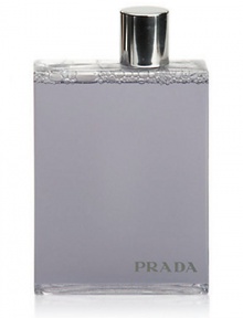 Introducing the first men's fragrance from Prada. With its natural yet seductive charm, Prada makes and leaves a lasting impression. A rich, complex amber intermingles with the clean, fresh scent of barber's soap and continues to evolve between olfactory contrasts to become a classic of tomorrow. Bath & Shower Gel, 6.75 oz. 