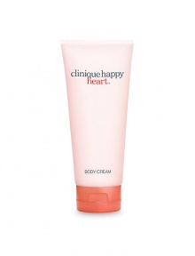 A luxuriously rich cream that instantly softens, smoothes and hydrates. Leaves skin feeling comfortable and pampered-scented with the rich floral bouquet of Happy Heart. A wealth of flowers. A hint of warmth. Wear it and have a happy heart. 6.7 oz. A luxuriously rich cream that instantly softens, smoothes and hydrates. Leaves skin feeling comfortable and pampered-scented with the rich floral bouquet of Happy Heart. A wealth of flowers. A hint of warmth. Wear it and have a happy heart. 6.7 oz.