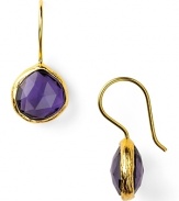 Make every look dazzle with Coralia Leets' petite quartz teardrops. These gemstones look effortless paired with slink knits or something cocktail dressier.
