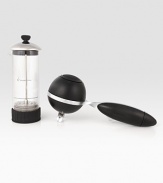 Easily and conveniently create perfect espresso in the home, office or anywhere at all with the revolutionary TWIST, the world's first handheld espresso maker. Its patent-pending technology uses the same 8g pressure cartridges used in whipped cream dispensers and soda makers, offering sufficient pressure to make up to four double shots and eight single shots of espresso.