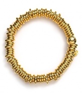 Links of London's signature 18 Kt gold plated bracelet lends contemporary cool to your look. Personalize with Links of London charms.