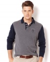 This long-sleeved rugby from Nautica adds some classic varsity-inspired style to your fall look.