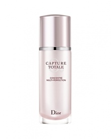 The legendary skincare product of the Capture Totale range, this active concentrate boosts its power thanks to the latest mother cell* discoveries. The Dior research is now targeting the heart of the skin: Mother cells*. With the Capture Totale strengthened global age-defying action, the skin's youth functions are relaunched*. Visibly younger-looking skin: it goes deep-down to the very heart of the skin to reactivate all of the skins youth functions. Wrinkles, loss of firmness, lack of radiance and even the most deep-set visible signs of aging are corrected from within. More beautiful skin: Its fresh and transparent emollient gel texture rapidly melts onto the skin: the skin texture is refined and pores are tightened. By providing a radiant and velvety second skin finish, it transforms the quality of the skin like almost no other skincare can. Spectacular. Immediately visible. Application: Use as the second step in the complete beauty routine, after One Essential. Apply in the morning and evening, concentrating on the contour of the face, the nasolabial folds, the lip area and the area between the brows. *In vitro testing of ingredients: protection of cells from the basal layer of the epidermis that contains mother cells. The legendary skincare product of the Capture Totale range, this active concentrate boosts its power thanks to the latest mother cell* discoveries. The Dior research is now targeting the heart of the skin: Mother cells*. With the Capture Totale strengthened global age-defying action, the skin's youth functions are relaunched*. Visibly younger-looking skin: it goes deep-down to the very heart of the skin to reactivate all of the skins youth functions. Wrinkles, loss of firmness, lack of radiance and even the most deep-set visible signs of aging are corrected from within. More beautiful skin: Its fresh and transparent emollient gel texture rapidly melts onto the skin: the skin texture is refined and pores are tightened. By providing a radiant and velvety second skin finish, it transforms the quality of the skin like almost no other skincare can. Spectacular. Immediately visible. Application: Use as the second step in the complete beauty routine, after One Essential. Apply in the morning and evening, concentrating on the contour of the face, the nasolabial folds, the lip area and the area between the brows. *In vitro testing of ingredients: protection of cells from the basal layer of the epidermis that contains mother cells.