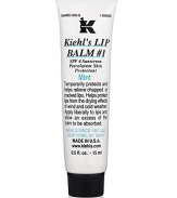 EXCLUSIVELY AT SAKS. Temporarily protects and helps relieve chapped or cracked lips. Helps protect lips from the drying effects of wind and cold weather. Apply liberally to lips and allow an excess of the balm to be absorbed. 0.5 oz. tube. 