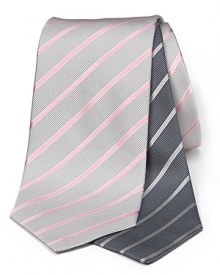 Armani Collezioni Silk Stripe Tie Armani Collezioni Silk Stripe Tie