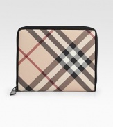 Slip your iPad® in this sturdy zip-around case crafted from signature Burberry check PVC.Zip-around closureLightly padded lining10W X 8H X 1DMade in Italy
