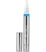 The ultimate in effortless anytime, anywhere teeth whitening. Superior whitening science in a convenient multi-use brush pen. Contains a unique ingredient to help formula adhere to teeth and whiten with a pleasant mint taste more effectively than other pens. Soft brush tip allows user to target darker stains and between teeth. Clinically tested: Makes a significant difference in one week when used twice per day. Great for maintaining a white smile while on the go.