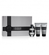 Introducing Spicebomb, the new, explosive fragrance by Viktor & Rolf. Infusing the codes of masculine perfumery with dynamite, Spicebomb is an explosive cocktail of virility. Spicebomb delivers the essentials to transform you into a powerful, intense and daring man. Set includes: 1.7 oz. Eau de Toilette Spray, 1.7 oz. After Shave Balm, and 1.7 oz. Shower Gel. 