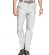 This lightweight pair of dress pants from Calvin Klein is what you need to complete your workweek look this spring.