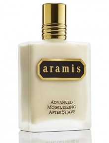 A lightweight, moisturizing after shave balm. For immediate relief of razor-irritated skin. Restores optimal balance for improving skin tone and texture. Lightly scented with Aramis. 4.1 oz. A lightweight, moisturizing after shave balm. For immediate relief of razor-irritated skin. Restores optimal balance for improving skin tone and texture. Lightly scented with Aramis. 4.1 oz.
