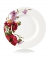 Fresh and romantic, Mikasa's pretty Garden Palette Bouquet oval dinner plates boast watercolor florals grounded in sleek white porcelain for every day.