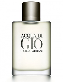 A resolutely masculine fragrance born from the sea, the sun, the earth, and the breeze of a Mediterranean island. Transparent, aromatic, and woody in nature Aqua Di Gio Pour Homme is a contemporary expression of masculinity, in an aura of marine notes, fruits, herbs, and woods. A resolutely masculine fragrance born from the sea, the sun, the earth, and the breeze of a Mediterranean island. Transparent, aromatic, and woody in nature Aqua Di Gio Pour Homme is a contemporary expression of masculinity, in an aura of marine notes, fruits, herbs, and woods.