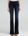 A high-waist elevates these deep indigo jeans from Joe's Jeans complete with subtle fading for a lived-in look.