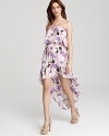 Parker Dress - Strapless Ruffle