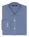 Crafted in crisp, non-iron cotton, this classic fit dress shirt from Michael Kors brings sophisticated style to your everyday wardrobe.