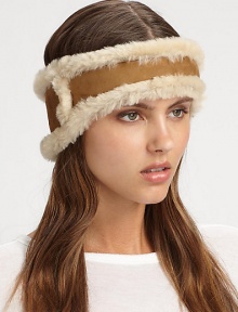 This luxurious style is perfect for keeping you warm and chic. Dyed sheepskin shearlingSpecialist dry cleanImportedFur origin: Spain This luxurious style is perfect for keeping you warm and chic. Dyed sheepskin shearlingSpecialist dry cleanImportedFur origin: Spain